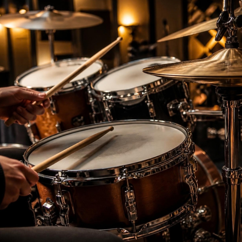 Aulas de Bateria na Espaço Harmonia